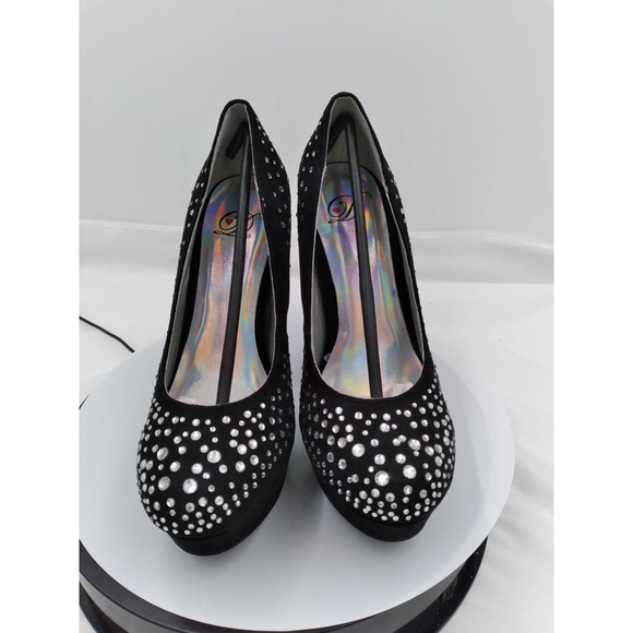 LURE-S by DELICIOUS closed toe platform 5.5" heel size 5.5 - Picture 2 of 5